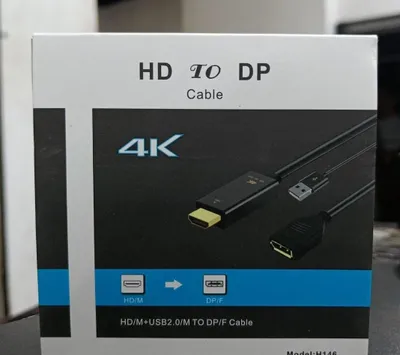 Kompyuter uchun HDMI–DisplayPort 4K 60 Gts kabel-adapteri 1