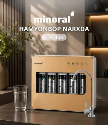 Фильтр | Фильр для воды | Обратный осмос | Filtr | Suv filtri mineral 1