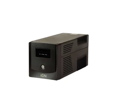 ION V-1200T UPS (1200 VA / 600 W, Line-Interactive, 2 × Schuko, USB)