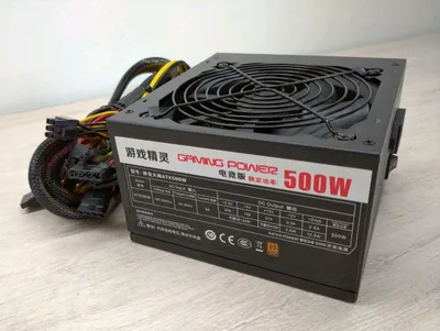 Блок питания Gaming Power 500W 80 Bronze,гарантия 1
