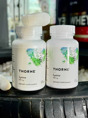 Thorne Lysine 500 мг, 60 капсул 1