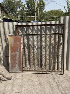 Ishlatilgan darvoza uchun metall panjara 1