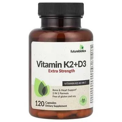 Vitamin D3+K2 10000 XB, 120 kapsula. D3+K2 vitamini, 10000 dozasi 1