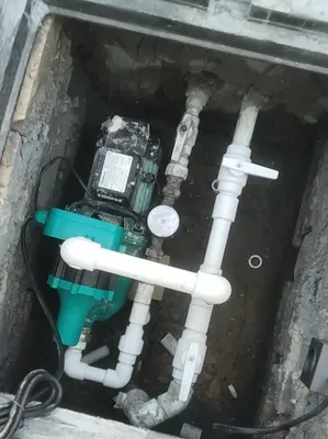 Suv nasos ustasi, suv nasos oʻrnatish, ustanovka 1