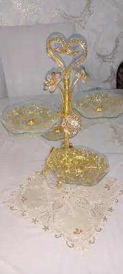 Meva va shirinliklar uchun etajerka 1