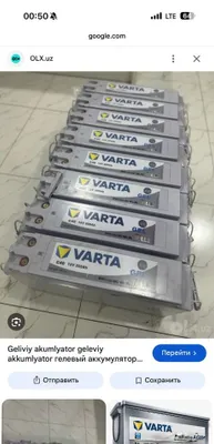 Varta Geliviy Akkumlyator Garantiya bilan 100% 1