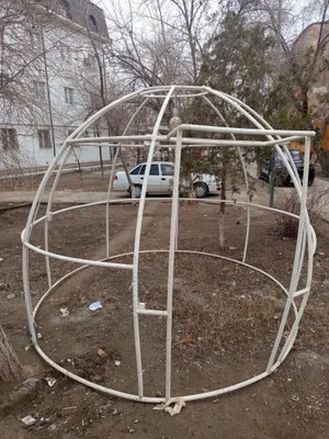 Кафе учун олти кишилик капсула беседка 1