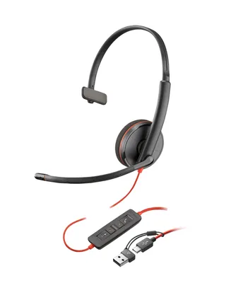 Plantronics Poly Blackwire 3210 mono USB-A garniturasi