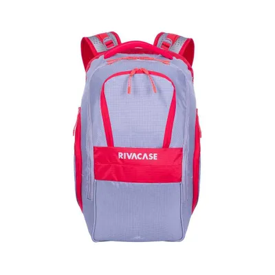 ^Рюкзак RIVACASE 5265 grey/red 17.3'' 30L Laptop backpack / 6 1