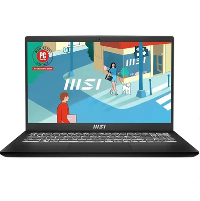 Рассрочка на ноутбук MSI MOD 15 R7-7730U 8GB 512GB RDN DOS BK 15.6" 1