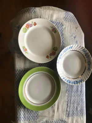 Тарелки времён СССР, производства ссср и япония. 1