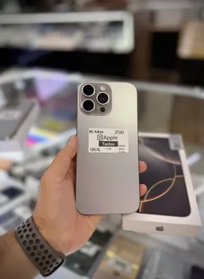 iPhone 16 Pro Max Natural Titanium