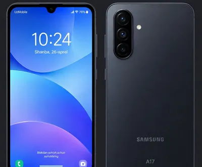samsung A17 8ga 256talik ham joyi radnoy karopka dakument bor