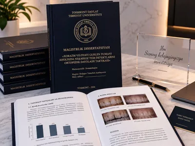 Написание магистерской диссертации по медицинским дисциплинам.