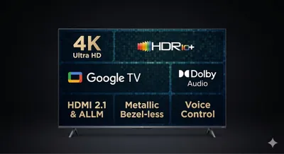 Yangi TCL 50V6C 50" 4K Smart TV / Google TV 1