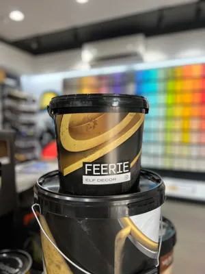 Декоративная краска со стеклянными шариками Feerie 1