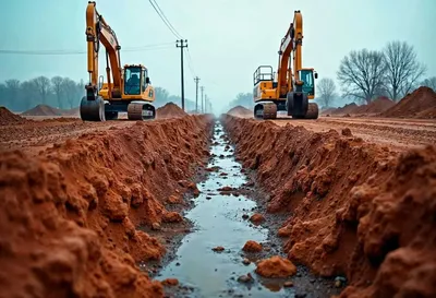 Экскаватор хизматлари ва Котлован қазиш! 1