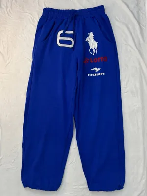 Mowalola Blue Sweatpants 1