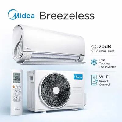 Premium Midea BREEZELESS konditsioneri 1