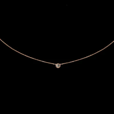 NEW Подвеска с бриллиантом Cartier D'Amour rose gold mini