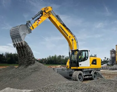 Колесный экскаватор Liebherr A 920 1