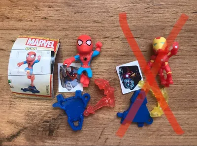 Игрушки Киндер / Человек Паук / Marvel Kinder / Новый 1