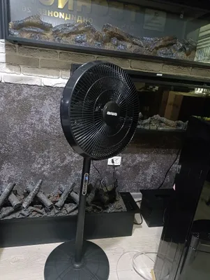 Напольный инверторный вентилятор AIWA с пультом и дисплеем — Премиум-к 1