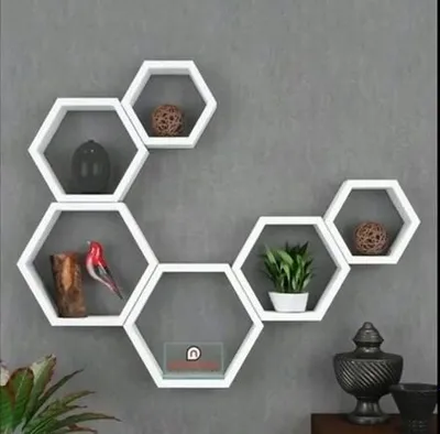 3D asalari uyachalari, olti burchakli tokchalar 1