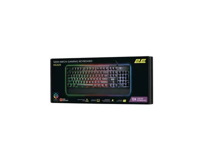 2E Gaming KG325 Black klaviaturasi 1