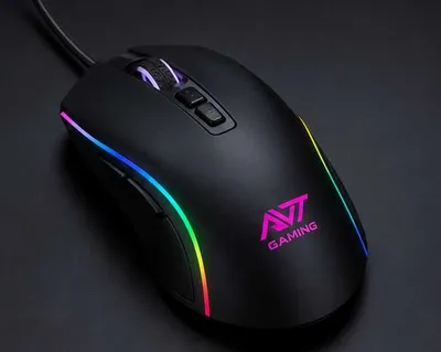 ! AVT GAMING MAG963 simli RGB Black o‘yin sichqonchasi 1