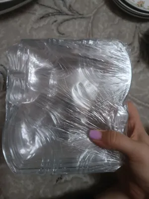 Стеклянные тарелки с бантиками 1