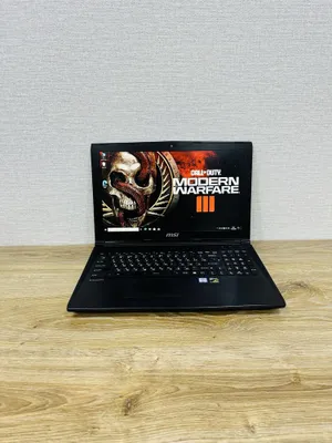 MSI Core i7-8 Ядерный Мощный, Игровой ноутбук для Игр и Программ 1