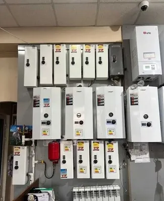 Электрокотёл Resurs 12 кВт / 220 В, радиатор, насос 1