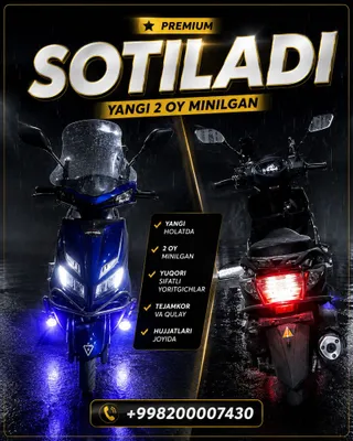 SOTILADI – Benzinli skuter