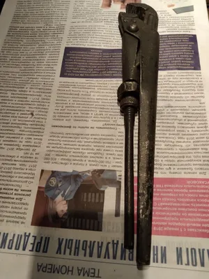 Gazli sozlanadigan kalit. 1-raqam