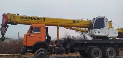Камаз 25 тонн 31 мертлик автокран 1