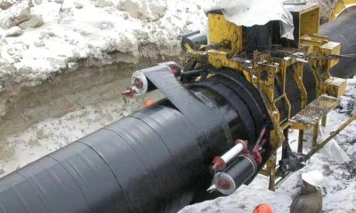 Изоляция Труба Д-219мм Услуги изоляции ВУС, Ппу, Битум, Лента 1