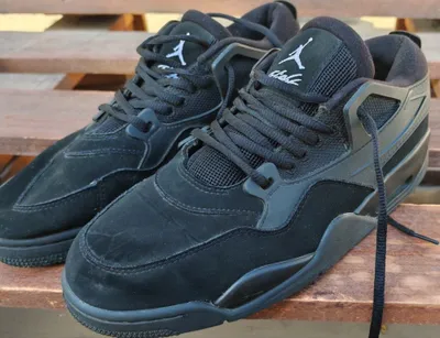 Original Jordan Flight Court "Triple Black" krossovkalari 1
