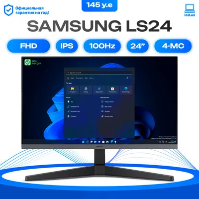 SAMSUNG LS24 monitori
