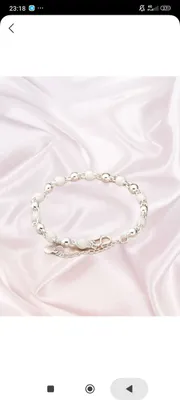 braslet kumush rang
