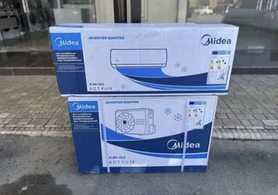 Midea 12 konditsioneri, 40% chegirma, ombordan, yetkazib berish mavjud