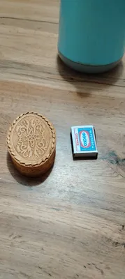 Qayin po‘stlog‘idan qo‘lda yasalgan quticha 1