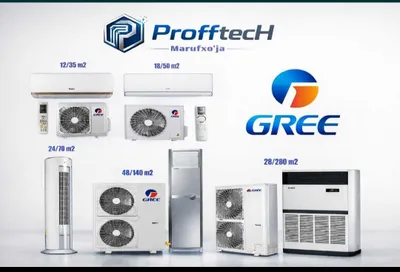 Ombordagi Gree Inverter konditsioneriga 40% chegirma