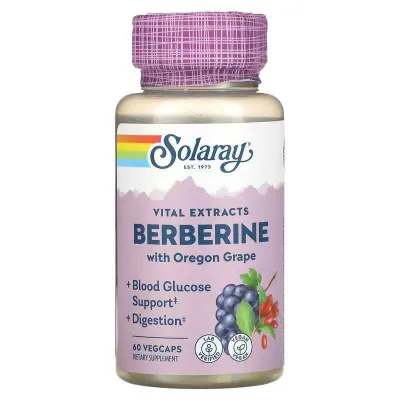 Solaray Berberine Berberin Berberin ekstrakti Oregon Grape 1