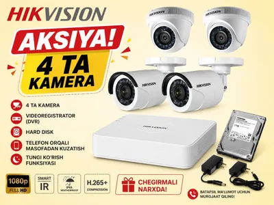 Kamera komplekt 4ta
