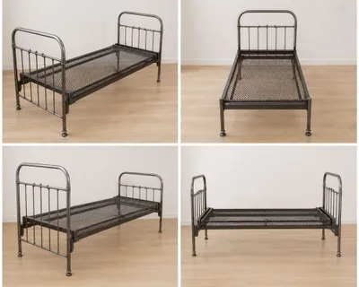 Металлические железные кровати, 2 штуки 1