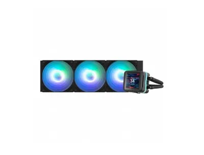 Zalman Alpha 2DS A36 ARGB Black 360 mm li suyuqlik bilan sovutish tizimi 1