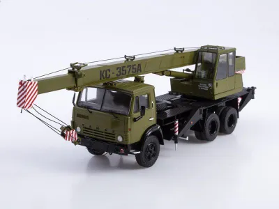 Моделька 1:43 камаз кран ssm 1