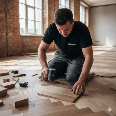 Ukladka laminat/Laminat terish/Professional 1