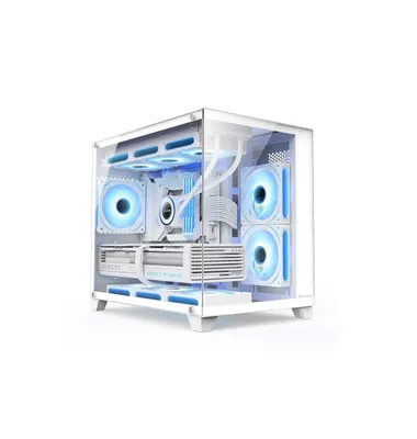Huntkey S960 Tornado White korpusi 1